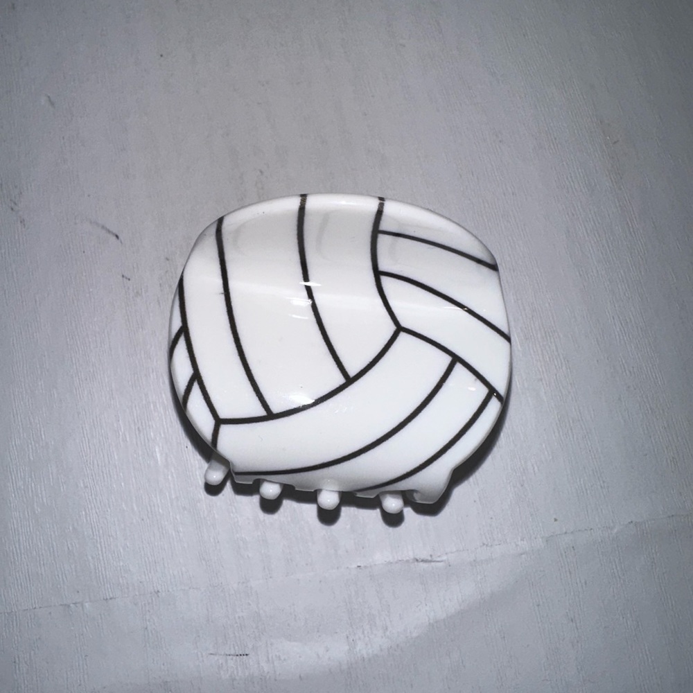 Volleyball hair claw clip. Never worn